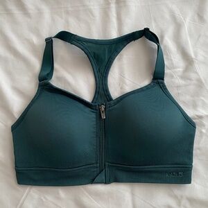 Pink Seamless Air Front-Close High-Support Sports Bra